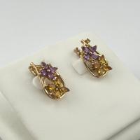 Серьги с др.камнями 00000000642284754